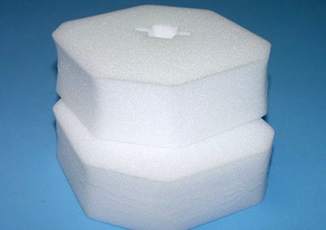 die cut foam object